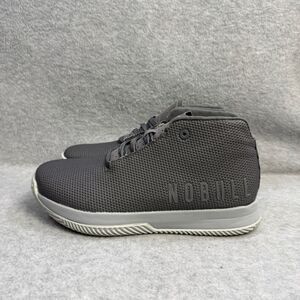 Nobull Shoes Womens Size 7 Grey Mid Crossfit Workout Athletic Running Sneakers
